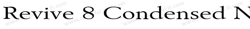 Revive 8 Condensed Normal字体转换